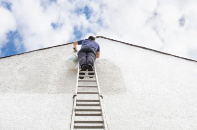 Peinture extérieure à Vendœuvres — façades et ravalement